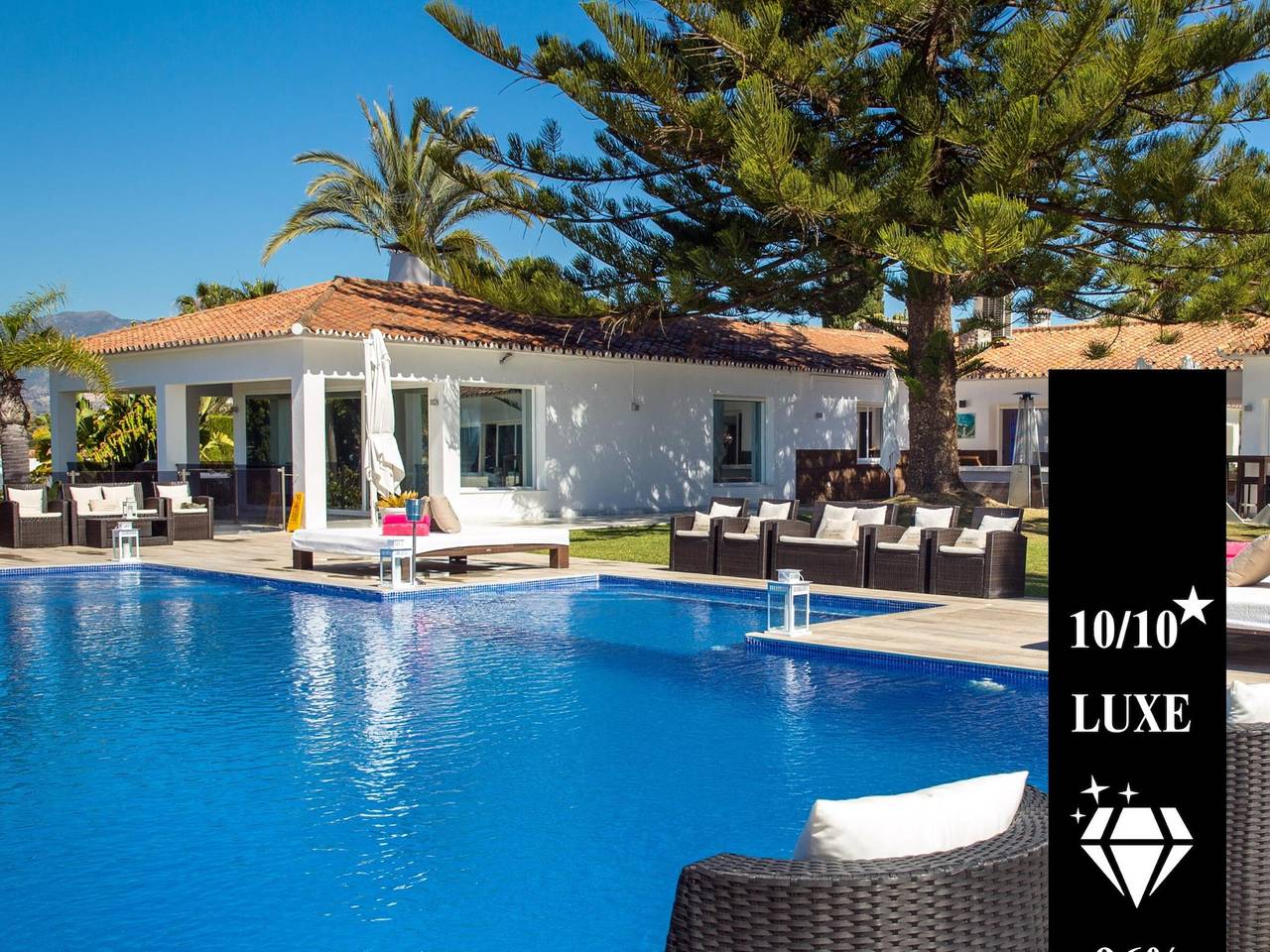Luxury villa for events in Marbella with premium services in Marbella Centre, Marbella