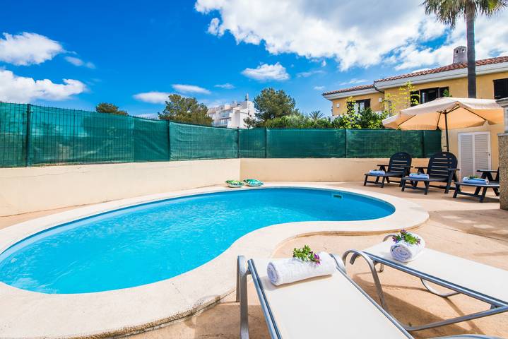 Finca mit Pool für 8 Personen, mit Garten und Terrasse in Playa de Muro - 4