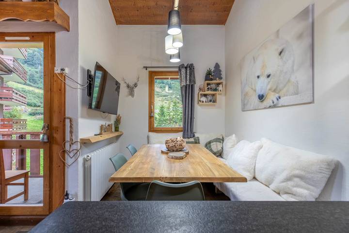 Gîte pour 6 personnes, avec balcon dans Méribel-Mottaret - 3