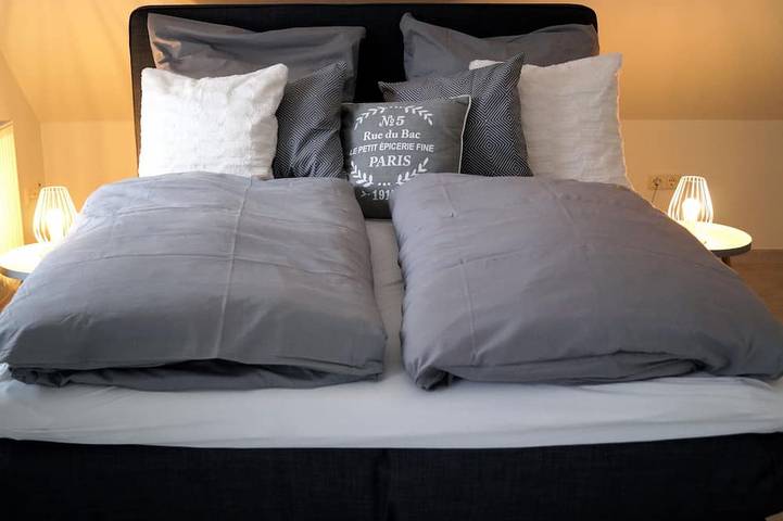 Ferienhaus für 8 Personen, mit Terrasse und Sauna sowie Garten