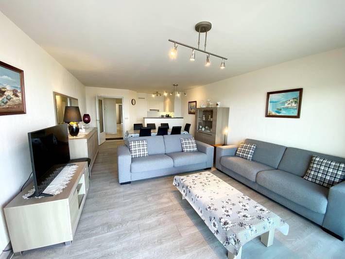 Appartement de vacances pour 6 personnes, avec balcon/terrasse, adapté aux familles à Nieuwpoort