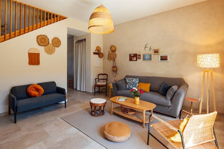 Appartement de vacances pour 8 personnes, avec terrasse, adapté aux familles à Frontignan