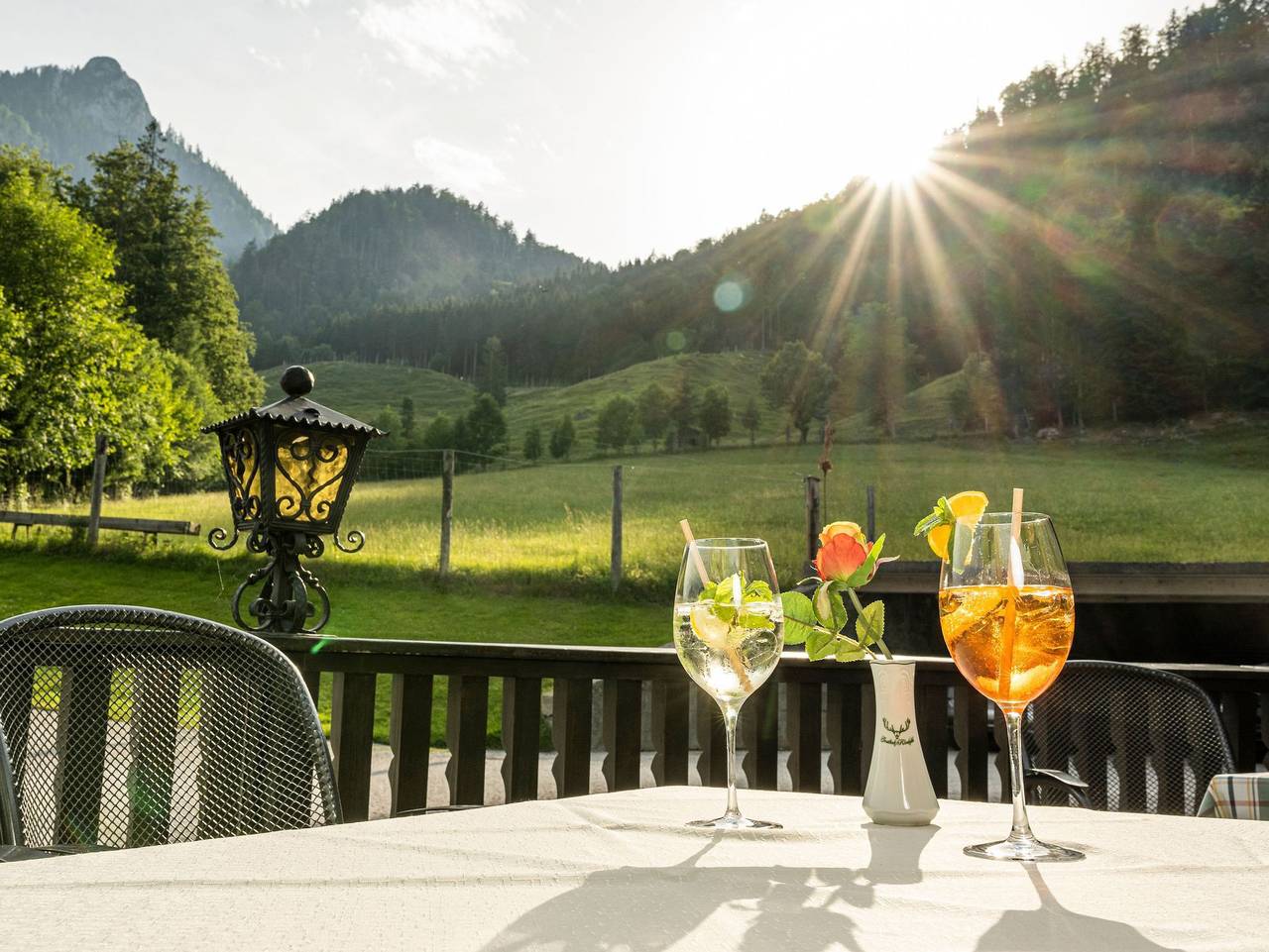Hotel Gasthof Kleefeld - Doppelzimmer in Strobl, Bezirk Salzburg-Umgebung