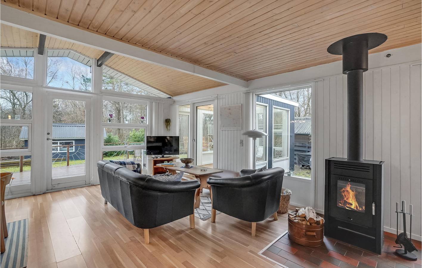 Ferienhaus für 5 Personen mit Terrasse in Lyngs, Thyholm