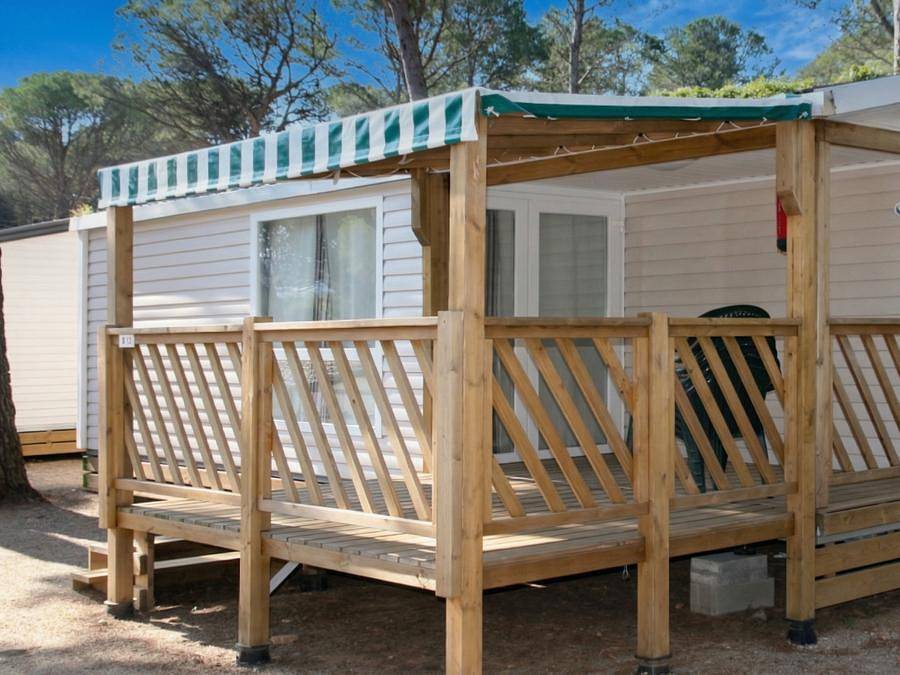 Wecamp Cala Montgo - Casa mobile 4 persone - Base - Aria Condizionata - Lenzuola - Asciugamani - Wifi in Punta Montgo, L'Escala