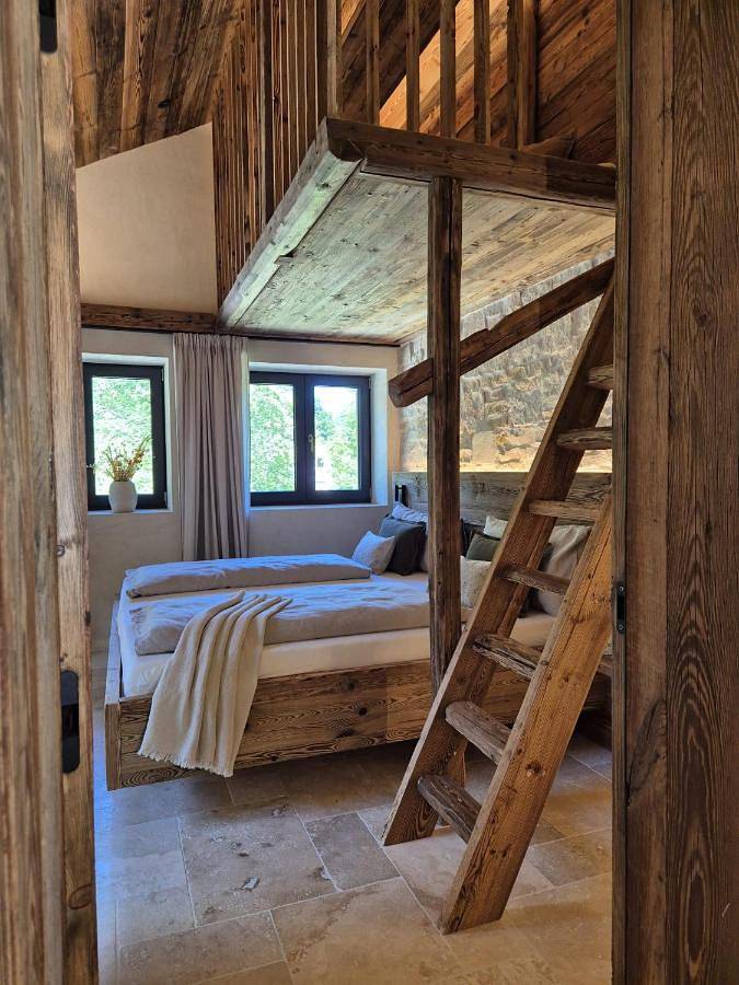 Hütte für 7 Personen, mit Sauna und Terrasse sowie Ausblick in Grainau