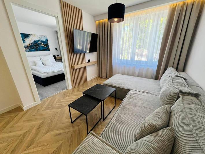 Apartament wakacyjny dla 2 osób, z widok w Karwia