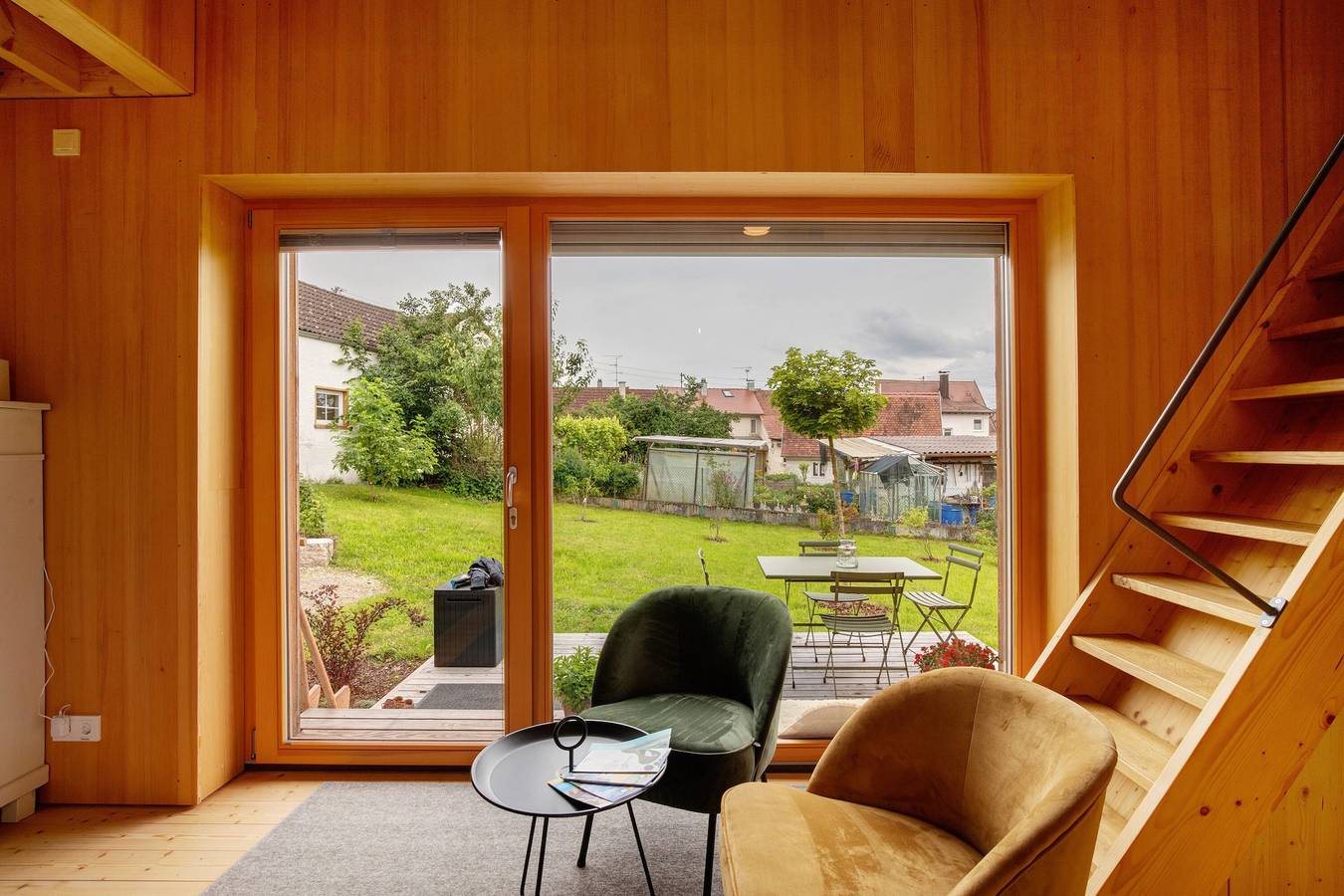 Ferienhaus 'Tinyhaus Am Bussen' mit privater Terrasse und eigenem Garten in Landkreis Biberach