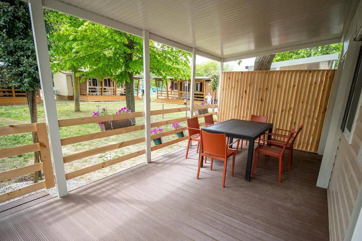 Ferienpark für 6 Personen, mit Kinderpool und Garten sowie Pool in Caorle - 3