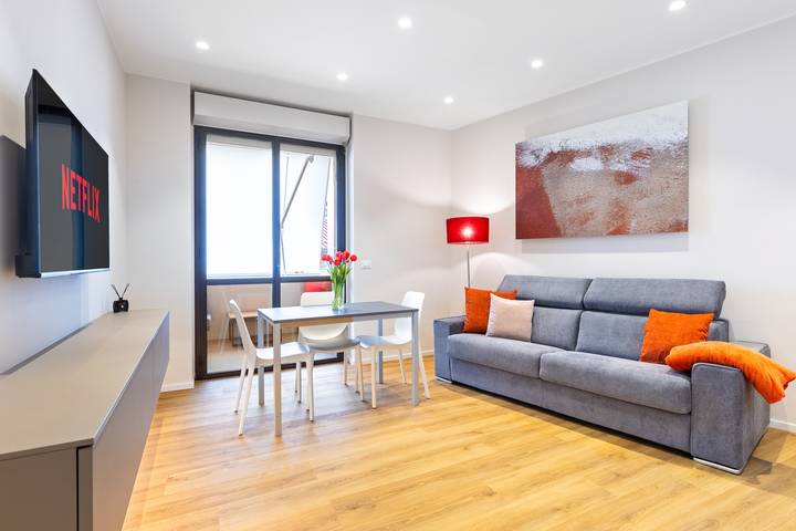 Appartamento per 4 persone, con balcone ad Asti (Comune)