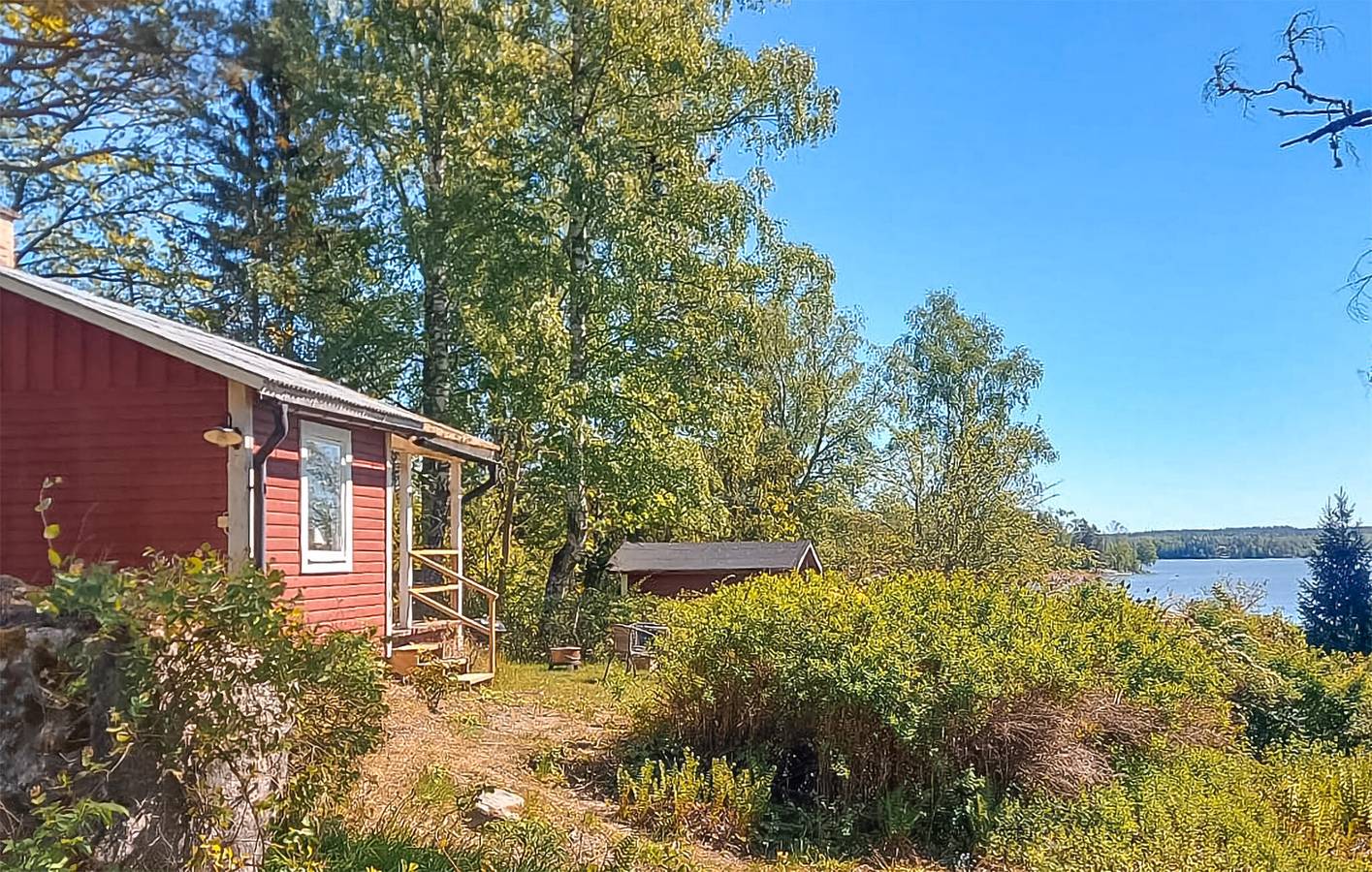 Ferienhaus für 4 Personen mit Garten in Hjälmaren