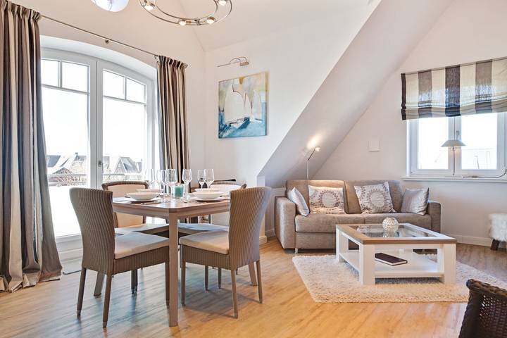Vacation rental for 2 people, with Balcony and Sauna in Sylt