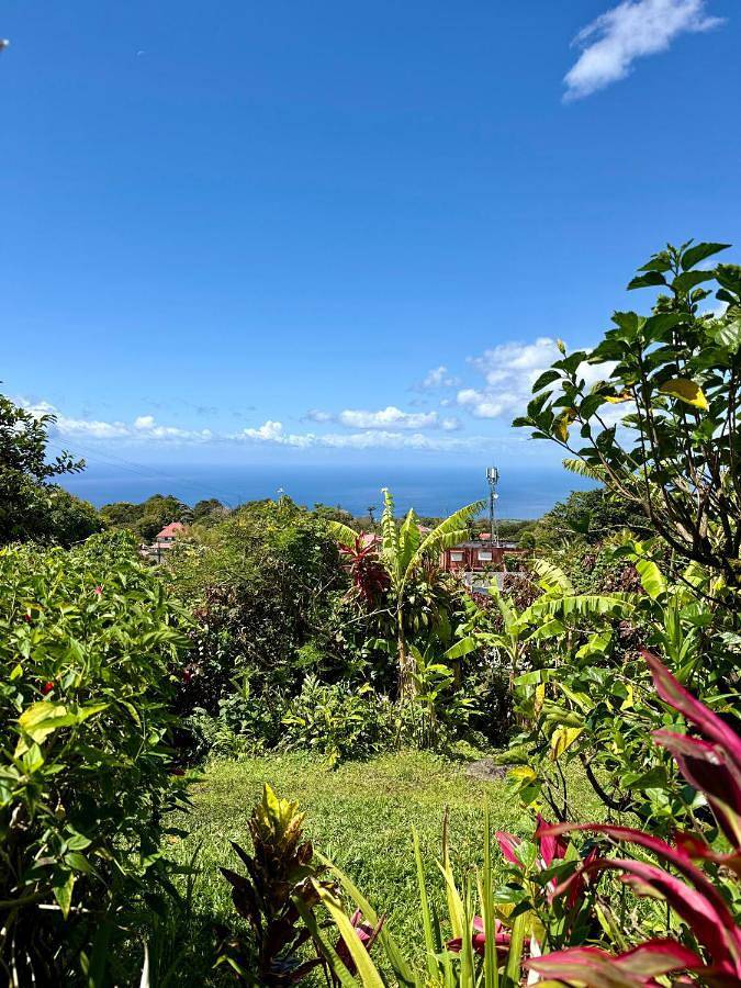 Location de vacances pour 3 personnes, avec vue ainsi que jardin et terrasse dans La Soufrière - 3