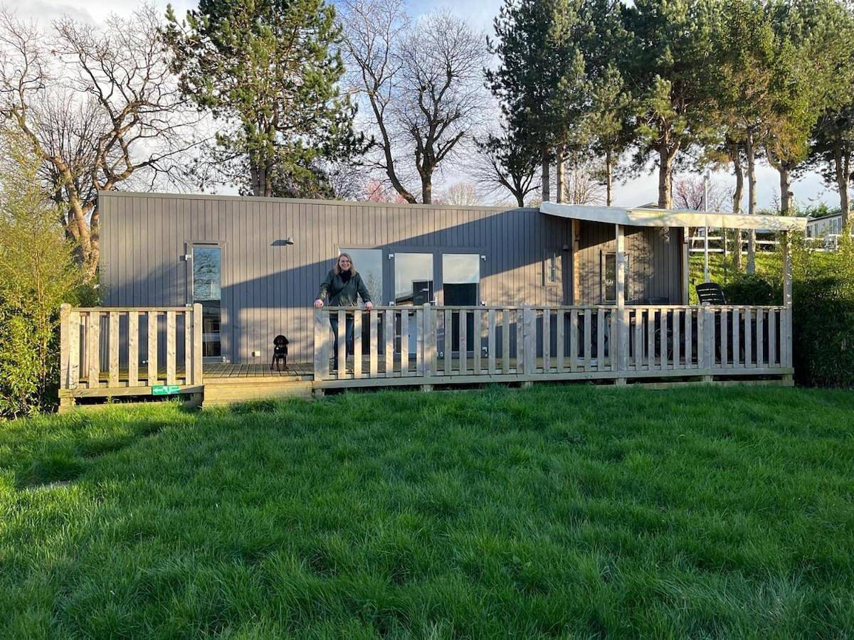 Mobilhome vue Mer camping 5 étoiles 3ch 2 sdb clim in Houlgate, Lisieux und Umgebung