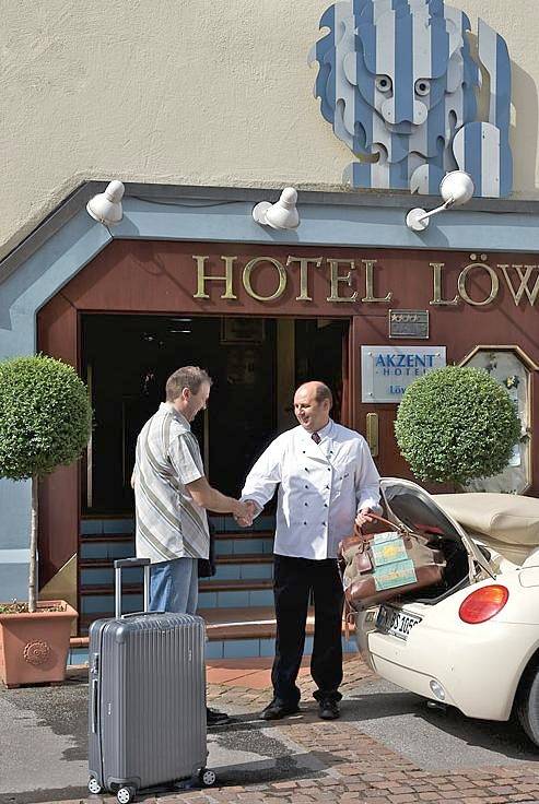 Akzent Hotel Löwen - Doppelzimmer Ortsseite in Region Bodensee-Oberschwaben