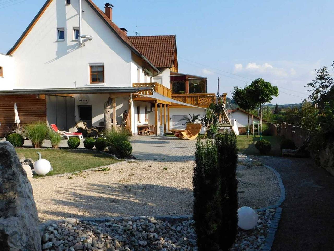 Ganze Ferienwohnung, Trudis Ferienwohnung - Ferienwohnung 5 ***** (im Dg) in Veringenstadt, Naturpark Obere Donau