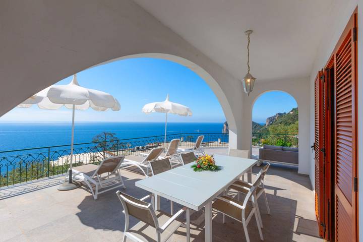 Villa per 10 persone, con giardino a Massa Lubrense