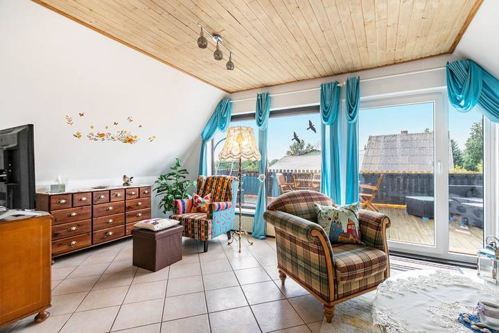 Ferienwohnung für 5 Personen, mit Garten an der Eider