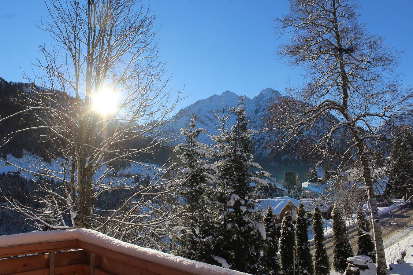 Geheel vakantieappartement, Appartement 4, 1 slaapkamer in Hirschegg Kleinwalsertal, Mittelberg