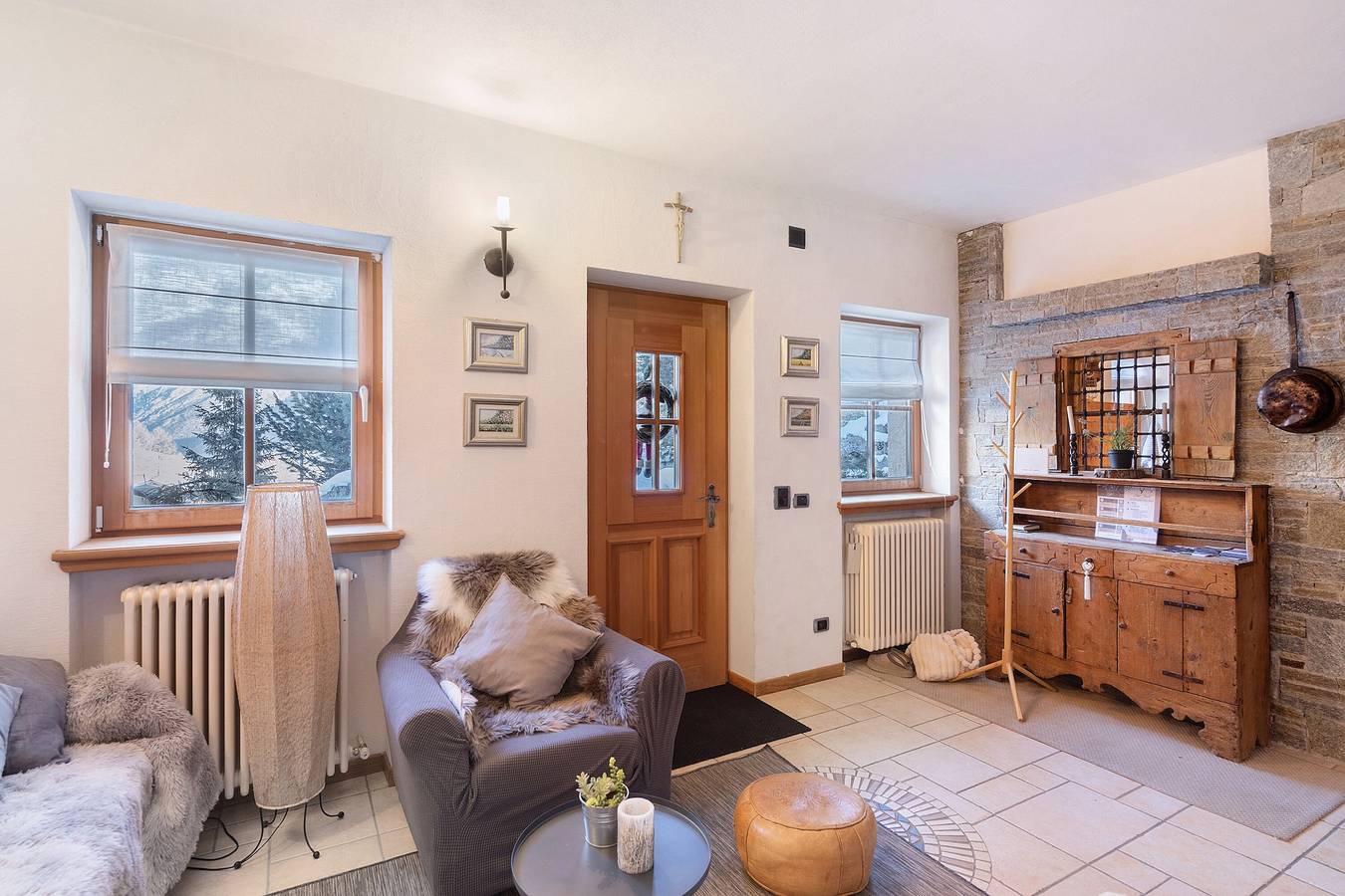 Chalet 'Royal' mit Bergblick, privatem Garten und Wlan in Livigno, Nationalpark Stilfser Joch