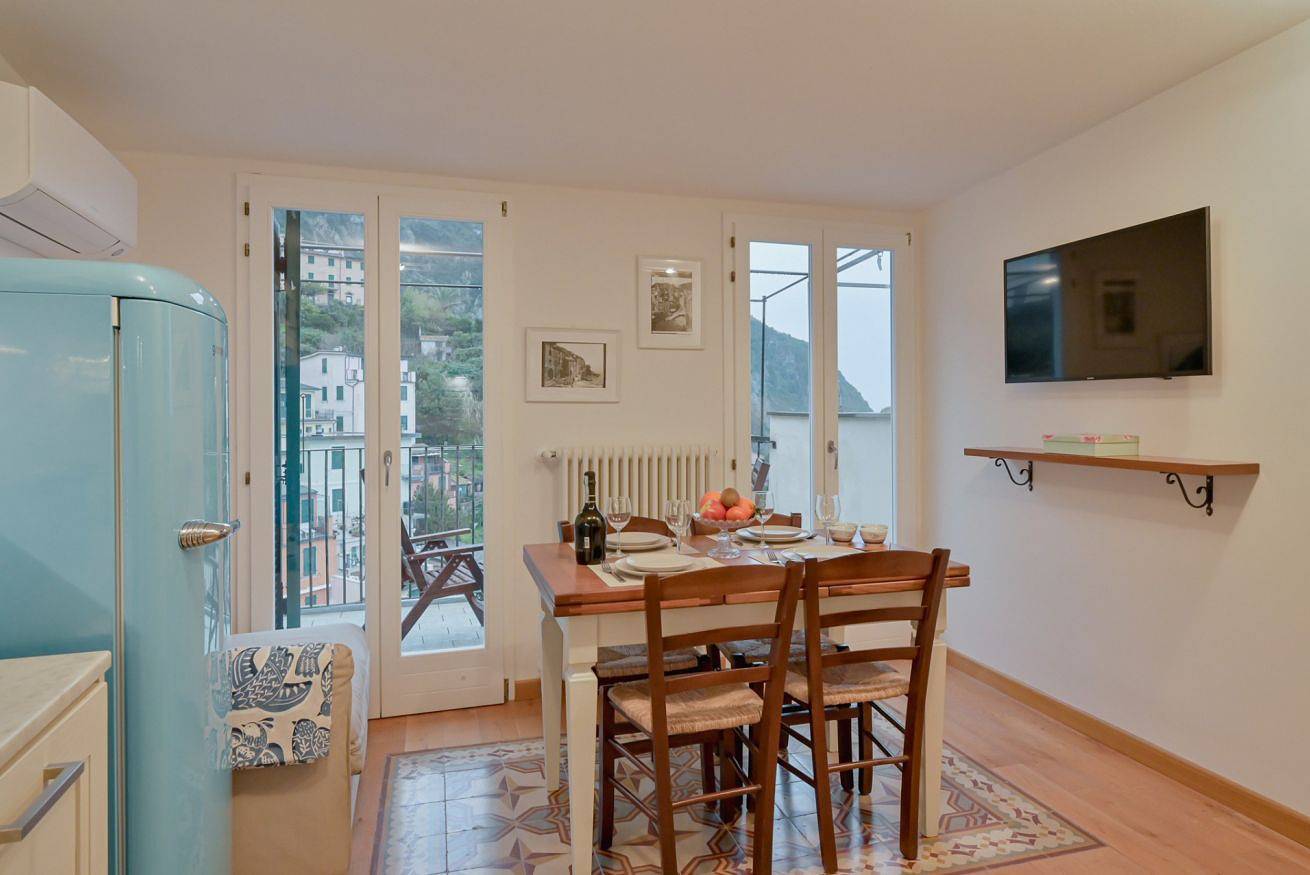 Apartamento entero, Guesthost - La Casa in Sasso Flat with Terrace in Riomaggiore, Riomaggiore Municipio