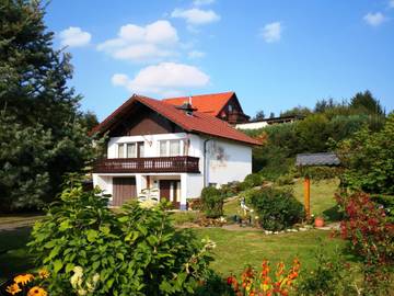 Ferienhaus für 3 Personen, mit Balkon, mit Haustier in Nahetal-Waldau