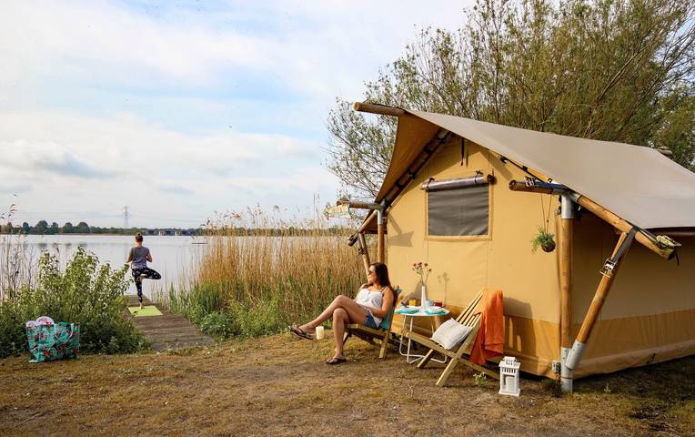 Tent voor 2 personen, met balkon/terras en terras - 1