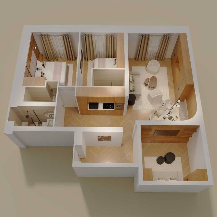 Gîte pour 8 personnes dans Gare De L Est - 4