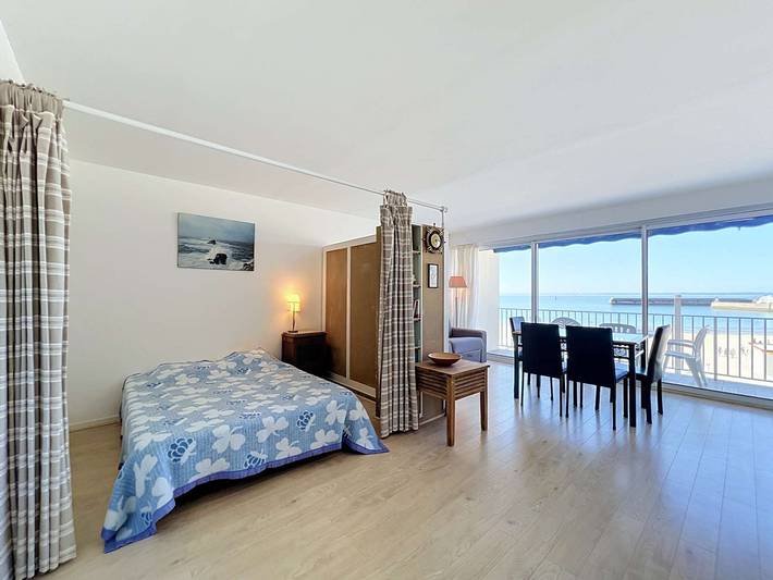 Studio für 4 Personen, mit Balkon und Terrasse in Quiberon - 3