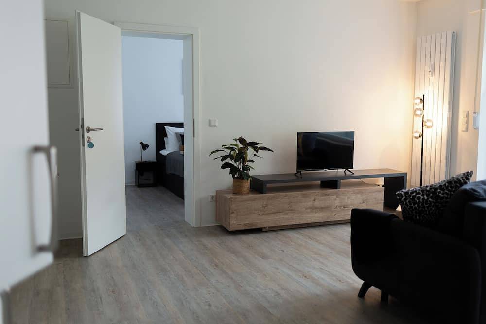 Ganze Wohnung, Best Stay: Cityappartment in Hünfeld, Wlan, Smarttv, Balkon, zentral & ruhig in Hünfeld, Rhön-Hessen