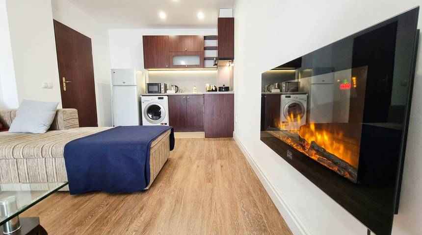 Gîte pour 6 personnes, avec balcon/terrasse dans Bansko