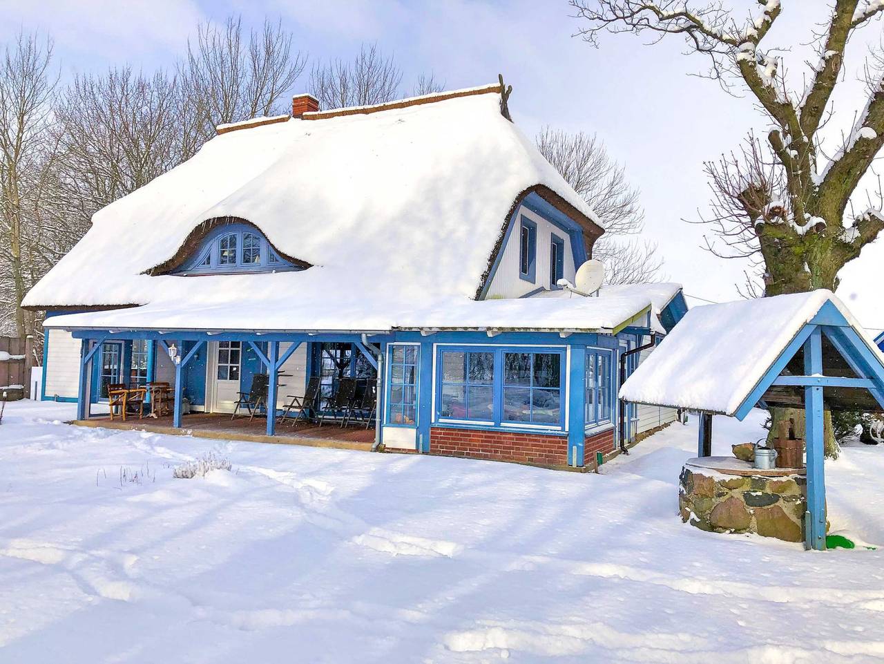 Ganze Ferienwohnung, Ferienwohnungen im Reetdachhaus - Ferienwohnung Og in Suhrendorf, Ummanz