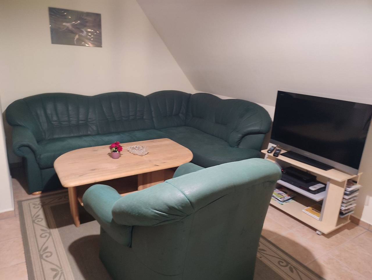 Ganze Ferienwohnung, Fischerhaus Warthe - Fewo Aal in Warthe, Rankwitz