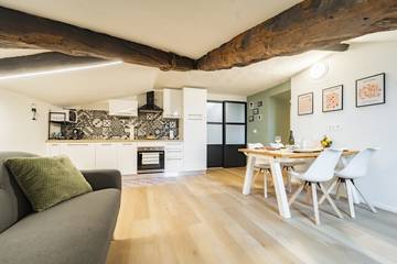 Ferienwohnung für 2 Personen, mit Ausblick im Piemont