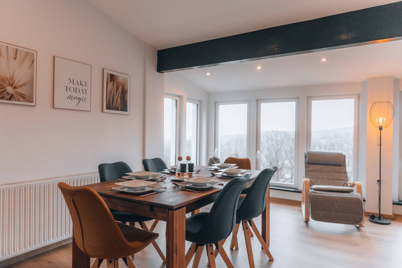 Rhönkristall modernes Terrassenhaus mit Weitblick in Bischofsheim an der Rhön, Rhön-Bayern