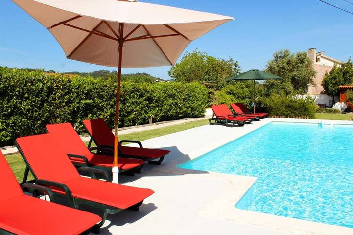 Casa de familia para 4 personas, con Balcón y Terraza además de Jardín y Piscina en Alcobaça - 2