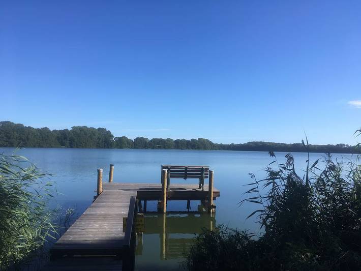 Ferienhaus für 5 Personen, mit Ausblick und Seeblick sowie Garten, mit Haustier in Barkelsby