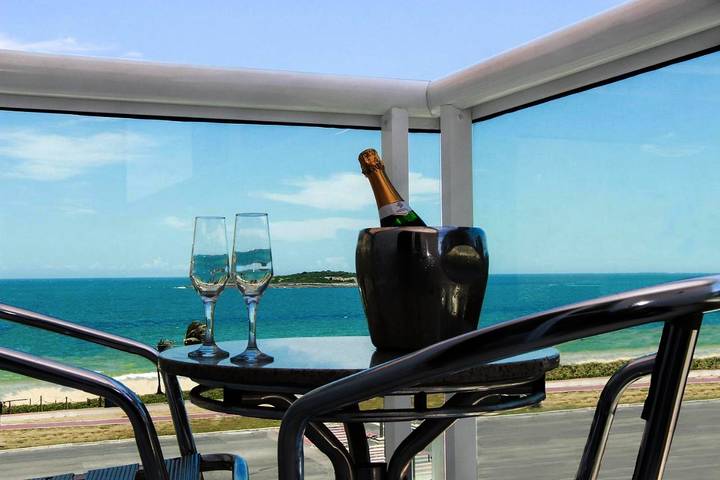 Pousadas para 2 pessoas, com balcão e vista em Vila Velha