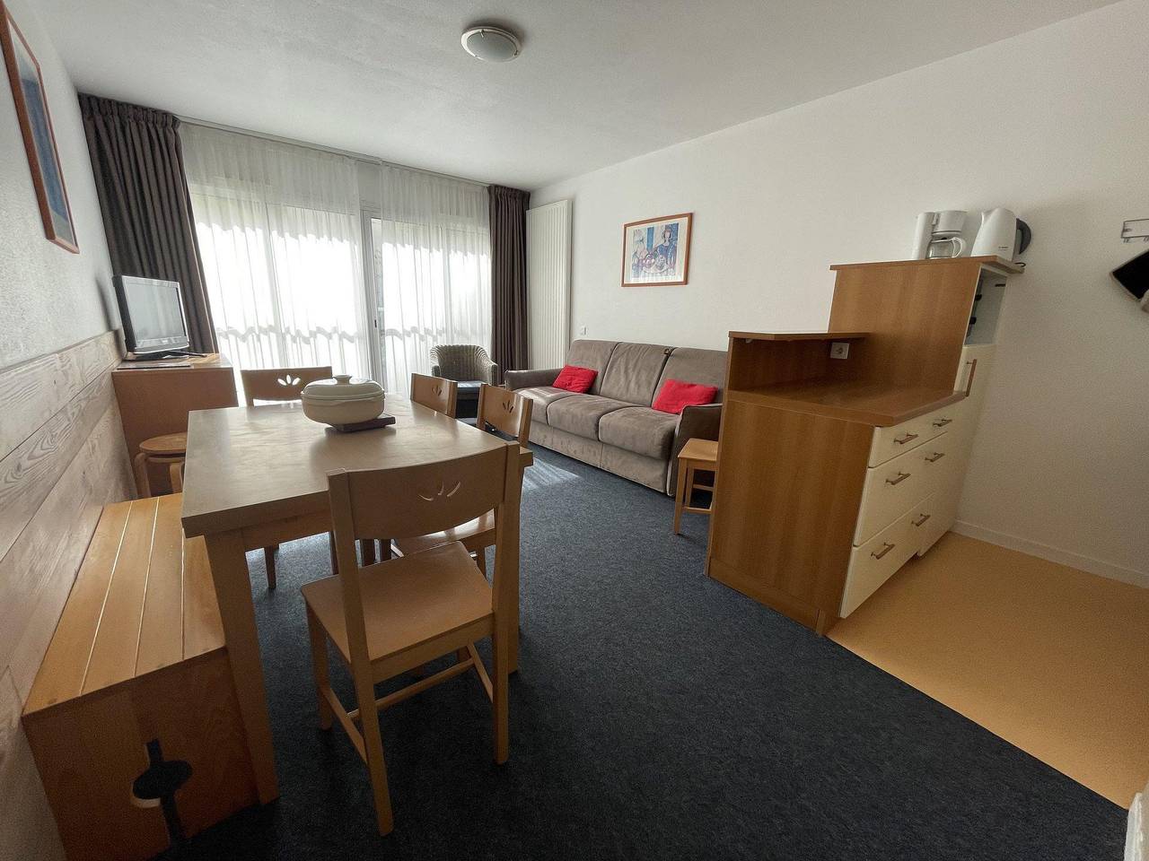 Estudio entero, Résidence le Chalet - Estudio para 6 personas (16) in Gourette, Eaux-Bonnes