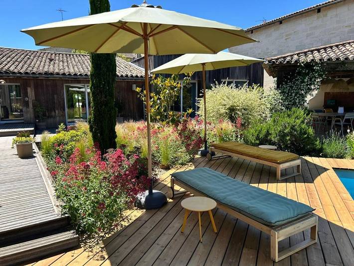 Gîte pour 6 personnes, avec jardin et piscine à Galgon - 2