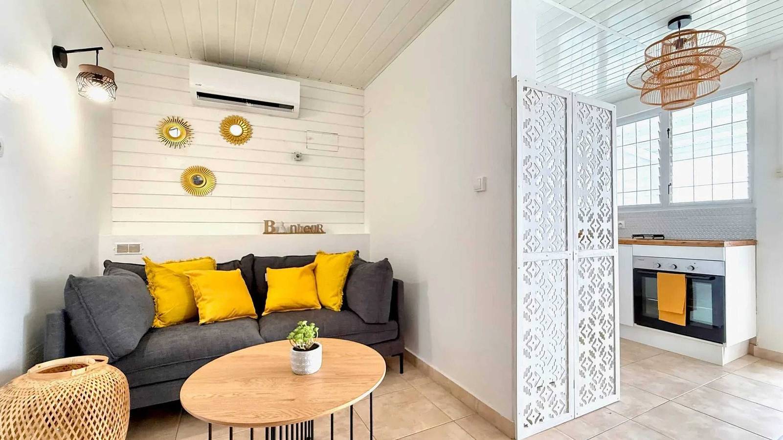 Ganze Wohnung, Gemütliche Wohnung mit Jacuzzi in Sainte-Anne, 30 m² in Sainte-Anne, Martinique