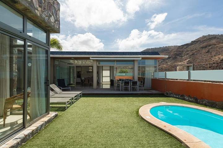 Casa rural para 6 personas, con terraza y jardín en Mogán - 4