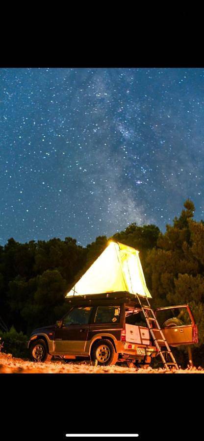 Camping für 3 Personen, mit Ausblick und Seeblick auf den Peloponnes - 2