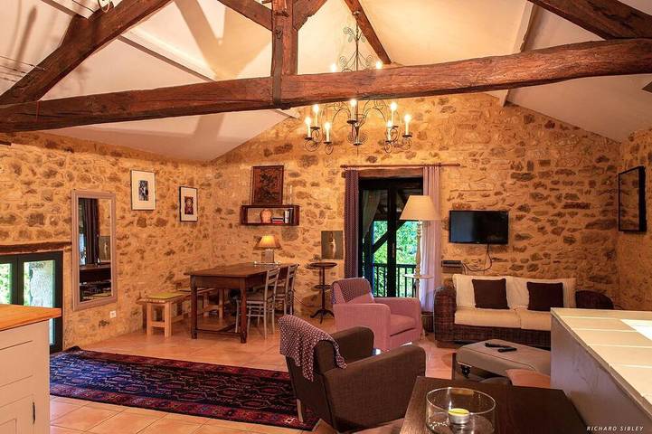 Location de vacances pour 3 personnes, avec Balcon et Jardin à Saint-Laurent-la-Vallée - 4