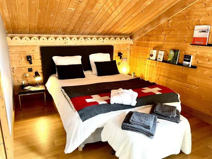 Chambre d’hôte pour 2 personnes, avec jardin ainsi que vue et sauna en Haute-Savoie - 3
