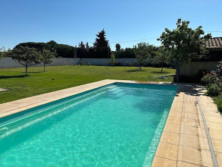 Location de vacances pour 6 personnes, avec jardin ainsi que piscine et vue, animaux acceptés à Cuxac-d'Aude - 3