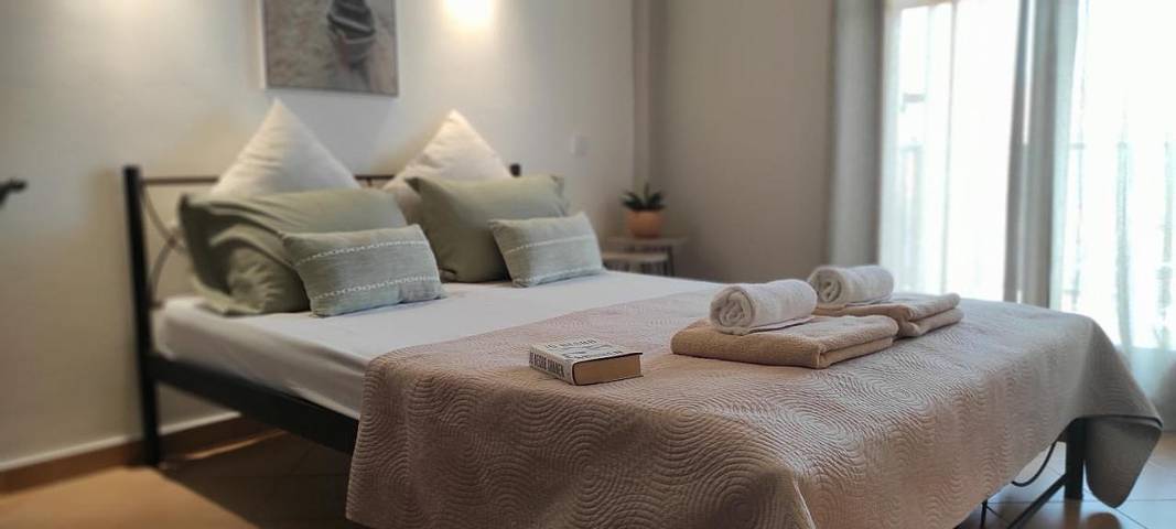 Location de vacances pour 3 personnes, avec jardin dans Σκάλα Ερεσού - 3