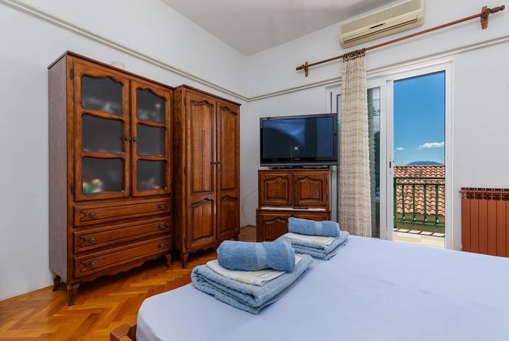 Apartament wakacyjny dla 2 osób, z balkon/ taras w Brist