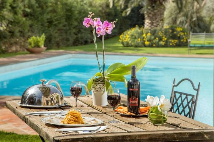 Appartamento per 2 persone, con Giardino e Piscina a Fiano Romano