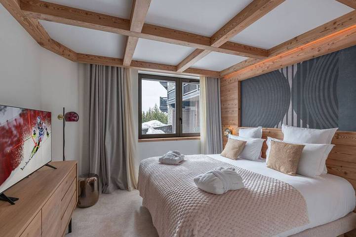 Appartement entier, Appartement neuf ski-in/ski-out avec accès spa et piscine, à Courchevel 1850 in Saint-Bon-Tarentaise, Courchevel